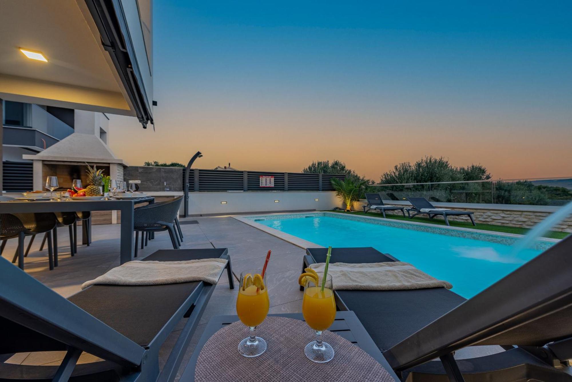 Villa Blue Sky 2 Zadarvillas Turanj Eksteriør bilde