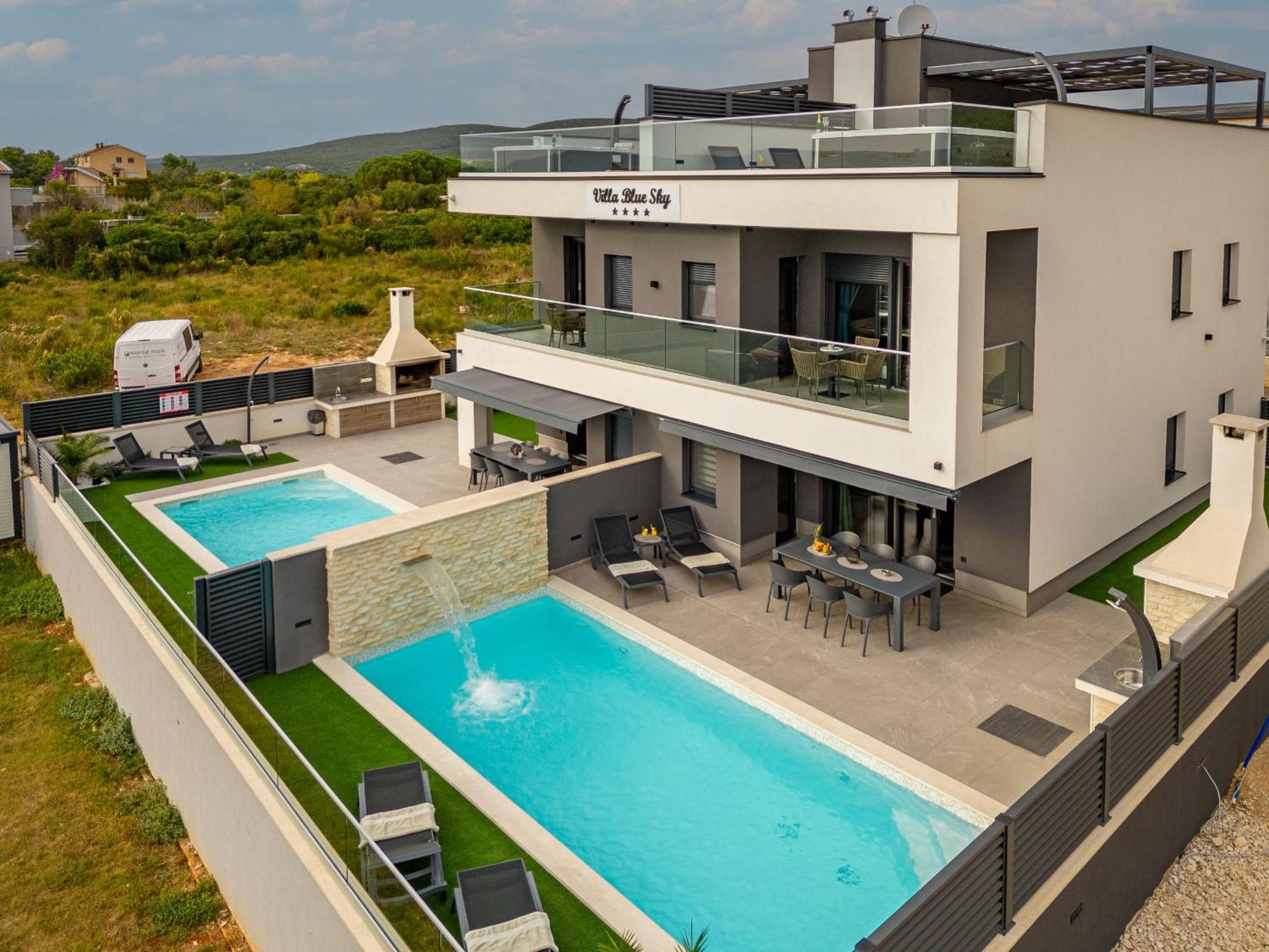 Villa Blue Sky 2 Zadarvillas Turanj Eksteriør bilde